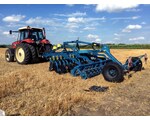 Артикул Агрегат дисковый АД-4М «TIGARBO» - орудие с двухрядным расположением дисковых рабочих органов, установленных на индивидуальной подпружиненной стойке, изогнутой в соответствии с оптимальными углами атаки и крена для наилучшей обработки почвы. — kupit-duskovuyu-boronu-ad-4-tigarbo-lemken-rubin-krasnodar-2