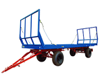 Артикул Прицеп ПРТ-8 предназначен в основном для перевоэки рулонов и тюков соломы, либо сена, а также применяется там, где перевозят грузы, которые требуют больших плоских поверхностей(ящики). — 